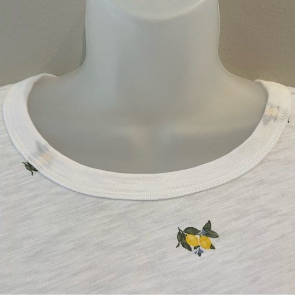 NEW! | Old Navy Everywear Lemon Print Short Sleeve Top | Size XXL | NWT - Picture 3 of 14